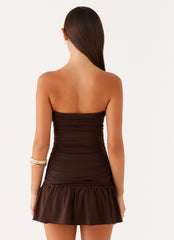 Minivestido Eclair - Chocolate