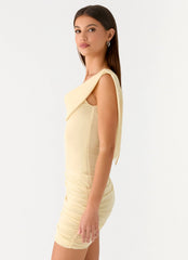 Minivestido Good Fortune - Amarillo