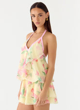 Minivestido Read Your Mind - Lemon Soleil