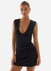 Minivestido Cherry Sky - Negro