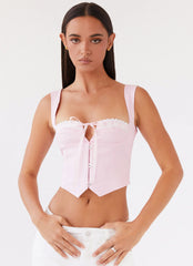 Top Corsé Ambretta - Rosa