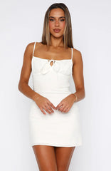 Minivestido blanco On The Cover