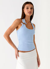 Top Cladena - Azul