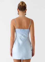 Minivestido Belize - Azul