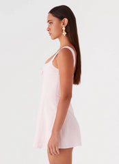 Minivestido Cadence - Rosa bebé