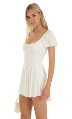 Vestido Corpete Branco