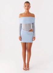 Minivestido No Doubt - Azul