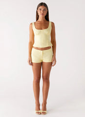 Top bustier Coastline - Amarillo