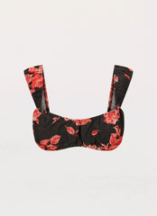 Top bralette Valencia Villa - Midnight Rosa