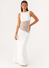 Vestido largo Lucinda - Blanco