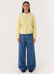 Jersey Codi con cremallera - Amarillo