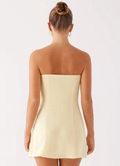 Minivestido Bindi - Amarillo