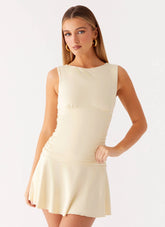 Minivestido Kelda - Amarillo