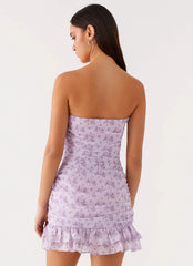 Minivestido Ember - Campo de Lavanda