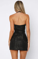 Minivestido Holdin' Me Back Negro