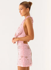 Minivestido Busy Woman - Rosa Palo