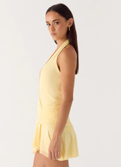 Minivestido Renata - Limón