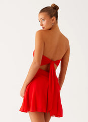 Minivestido Marbella - Rojo