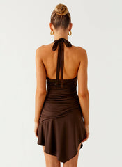 Mini Vestido Colt - Chocolate