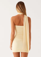 Minivestido Última Hora - Amarillo