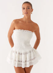 Minivestido Kimia - Blanco