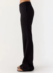 Pantalón tiro bajo Anaiis - Negro