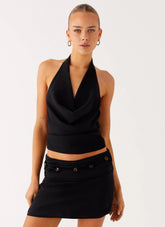 Top Amalia - Negro