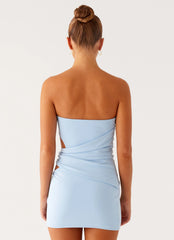 Minivestido So Iconic - Azul