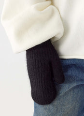 Manoplas de punto Winter Blaze - Negras