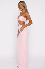 Vestido Longo A Imperatriz Rosa Bebê