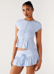 Camisa Landon con botones - Azul