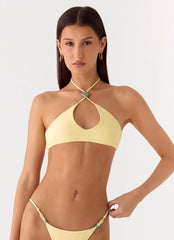 Parte de Arriba de Bikini Rani - Amarillo