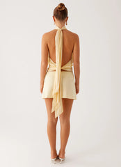 Blusa de Gasa Willow - Amarilla