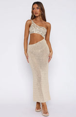Vestido largo de ganchillo Turritella Treasure Shell