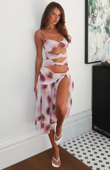 Vestido Midi Dancing In Greece Sundae Napolitana