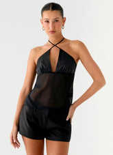 Top Ellyse - Negro