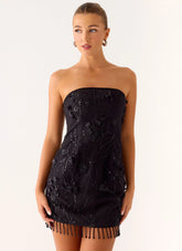 Minivestido Wear My Kiss - Negro