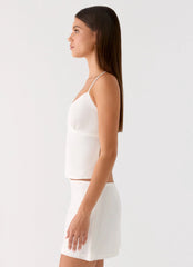 Sangria Top - White