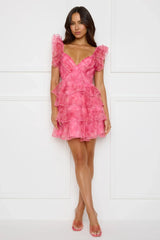 Minivestido Chic Allure Rosa
