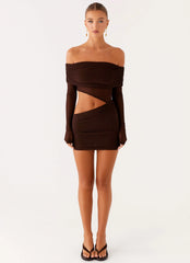 Minivestido Emery - Chocolate
