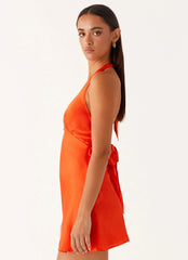 Minivestido Heavy Hearted - Naranja