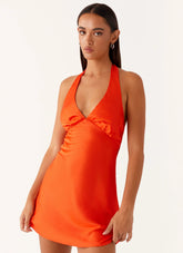 Minivestido Heavy Hearted - Naranja