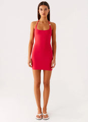Minivestido Palm Beach - Rosa