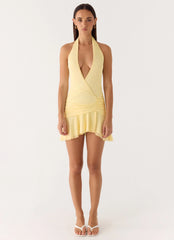 Minivestido Renata - Limón