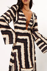 Maxivestido Azure - Estampado Noria