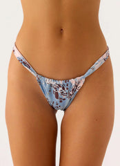 Braguita de Bikini Tainy Fruncida - Aqua Blur
