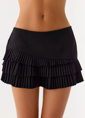 Minifalda pantalón Skyler - Negro