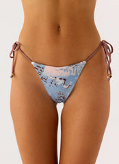Parte de abajo de bikini Mommae - Aqua Blur