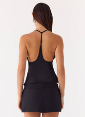 Shifting Focus Top - Negro