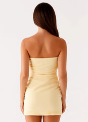Minivestido Simeon - Amarillo
